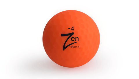 Best Multi-colored Zen Pro Tour Golf Ball with 3 Pieces Layers 