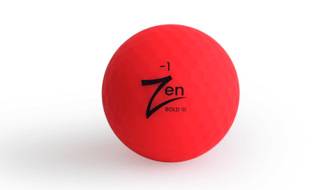 Best Multi-colored Zen Pro Tour Golf Ball with 3 Pieces Layers 