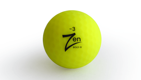 Best Multi-colored Zen Pro Tour Golf Ball with 3 Pieces Layers 